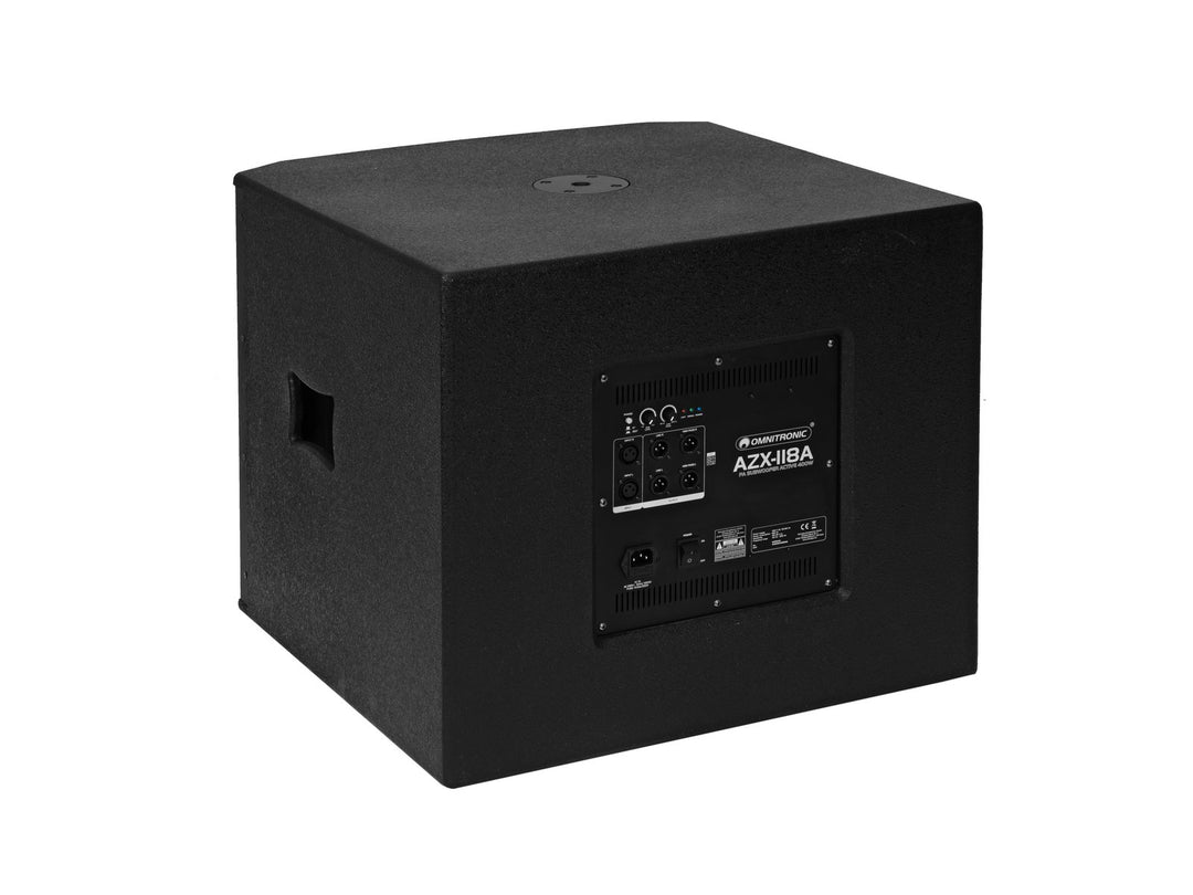 Omnitronic AZX-118A Aktiivinen Subwoofer
