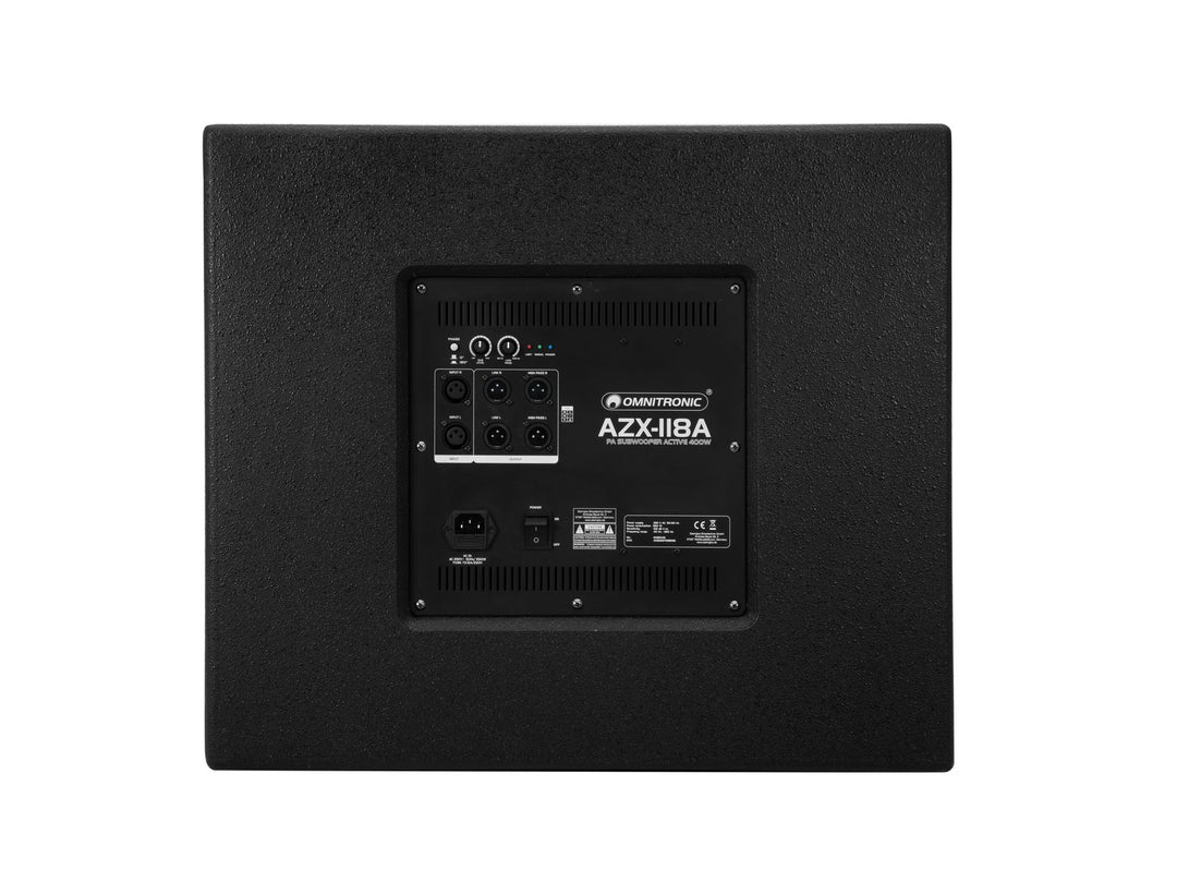 Omnitronic AZX-118A Aktiivinen Subwoofer