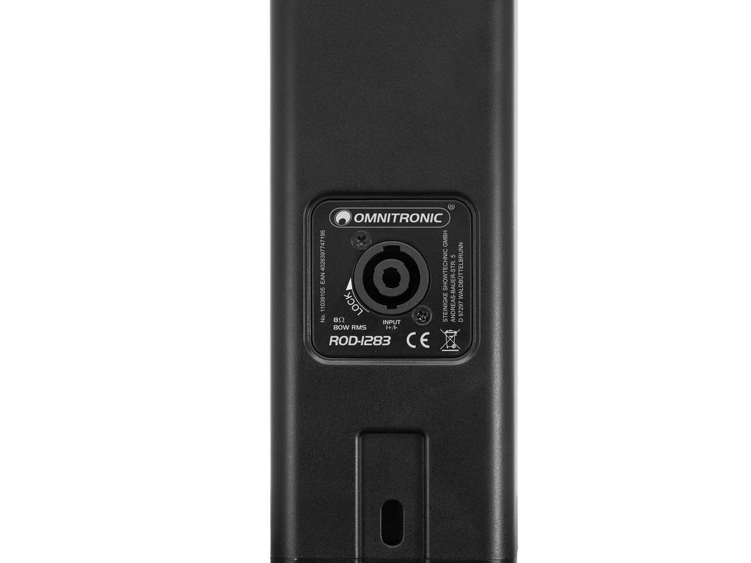 OMNITRONIC ROD-1283 Aktiivinen pylvökaiutinjärjestelmä