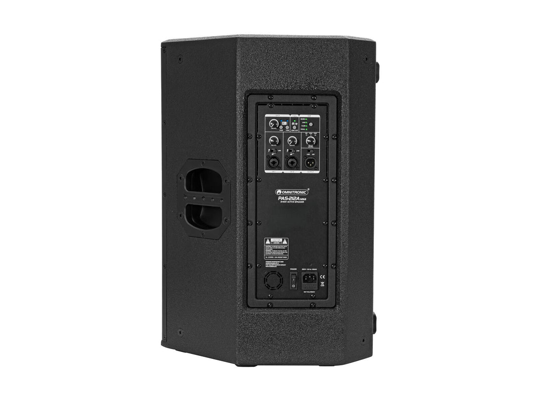 OMNITRONIC PAS-212A MK4 2-way Top, aktiivinen, DSP, BT