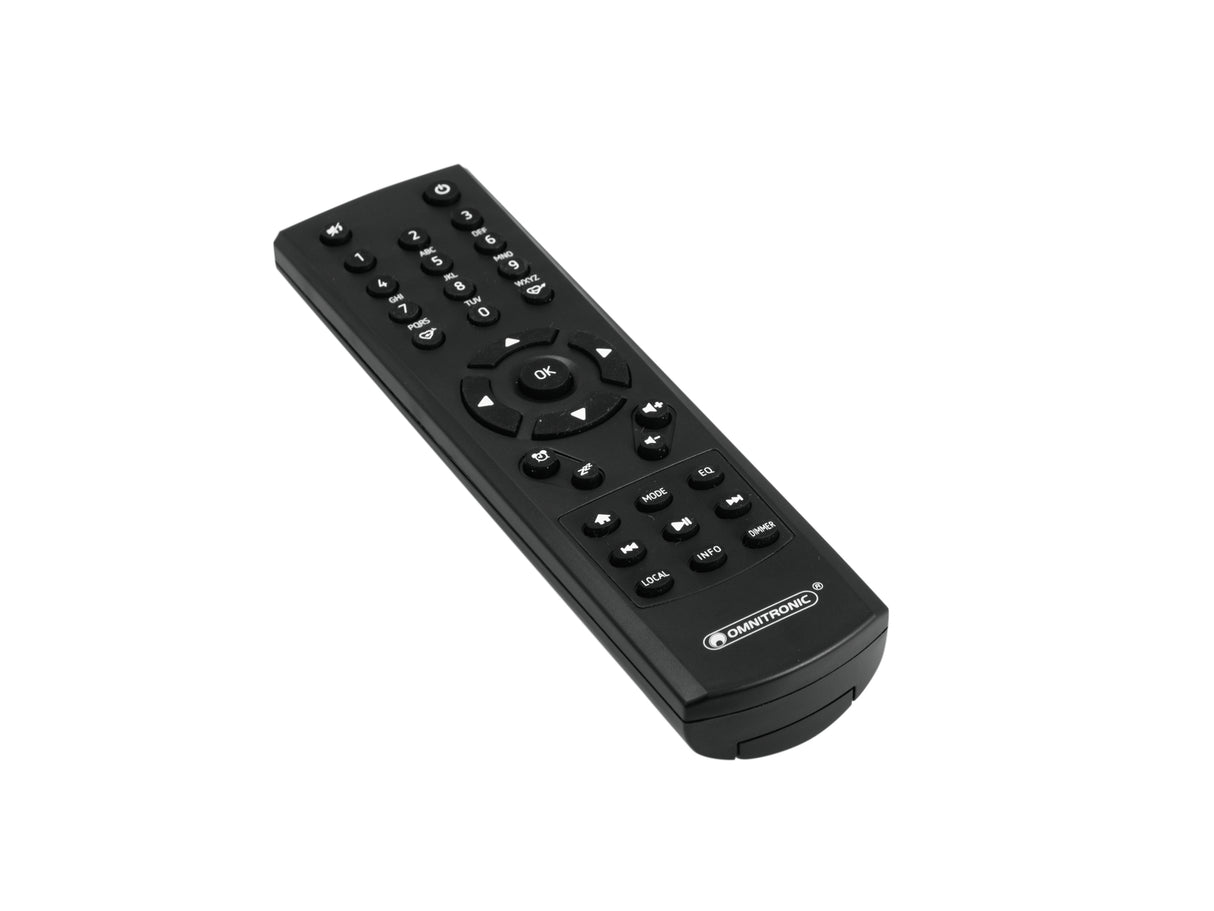 Omnitronic TUNA-NET Internetradio, DAB+ ja Bluetooth