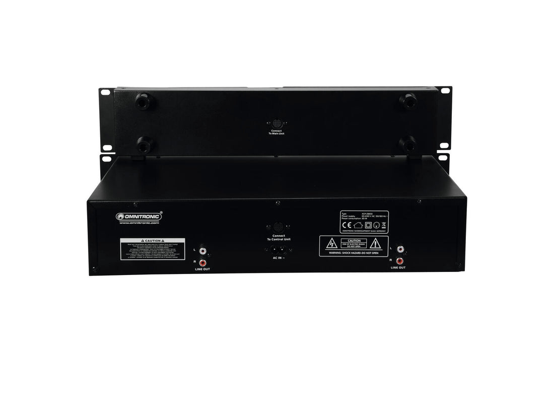 OMNITRONIC XCP-2800 Dual CD-soitin