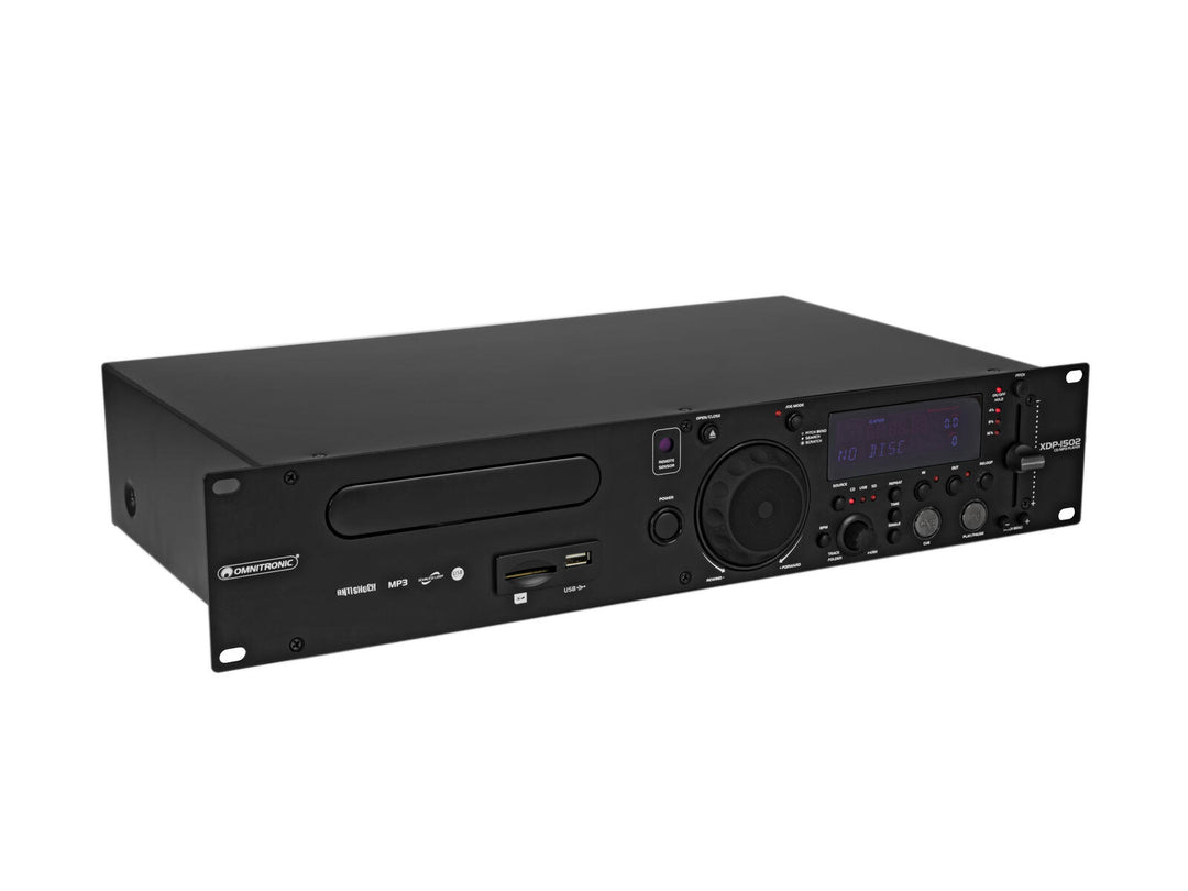 OMNITRONIC XDP-1502 CD/MP3-soitin