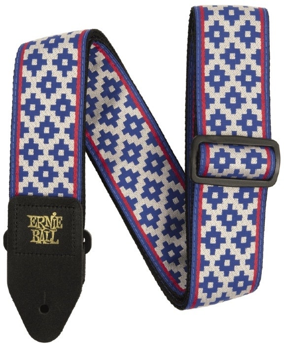 Ernie Ball Blue Crux Jacquard -hihna