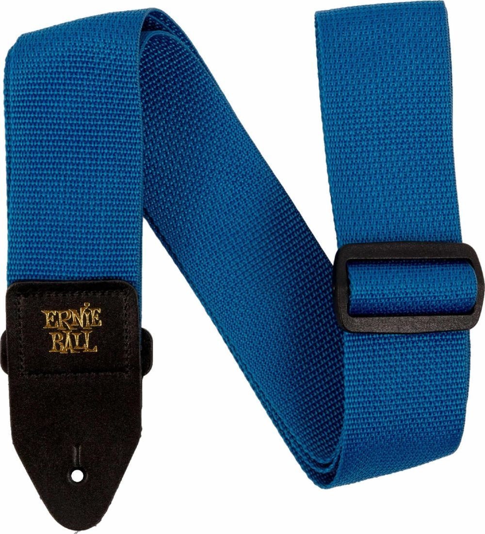 Ernie Ball 5352 PolyPro Kitarat-hihna Pearl Blue with Black L