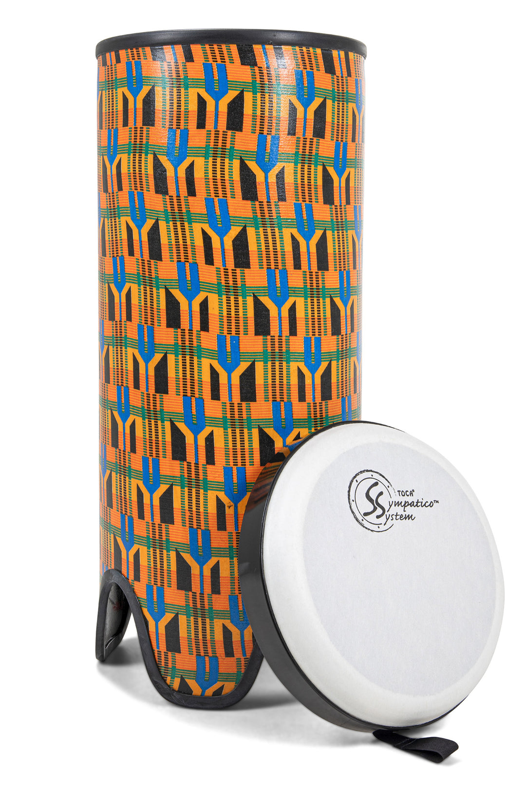 Toca Tubadora Freestyle II - 10" x 24" Kente-kangas (TSSTB-10K-FT)