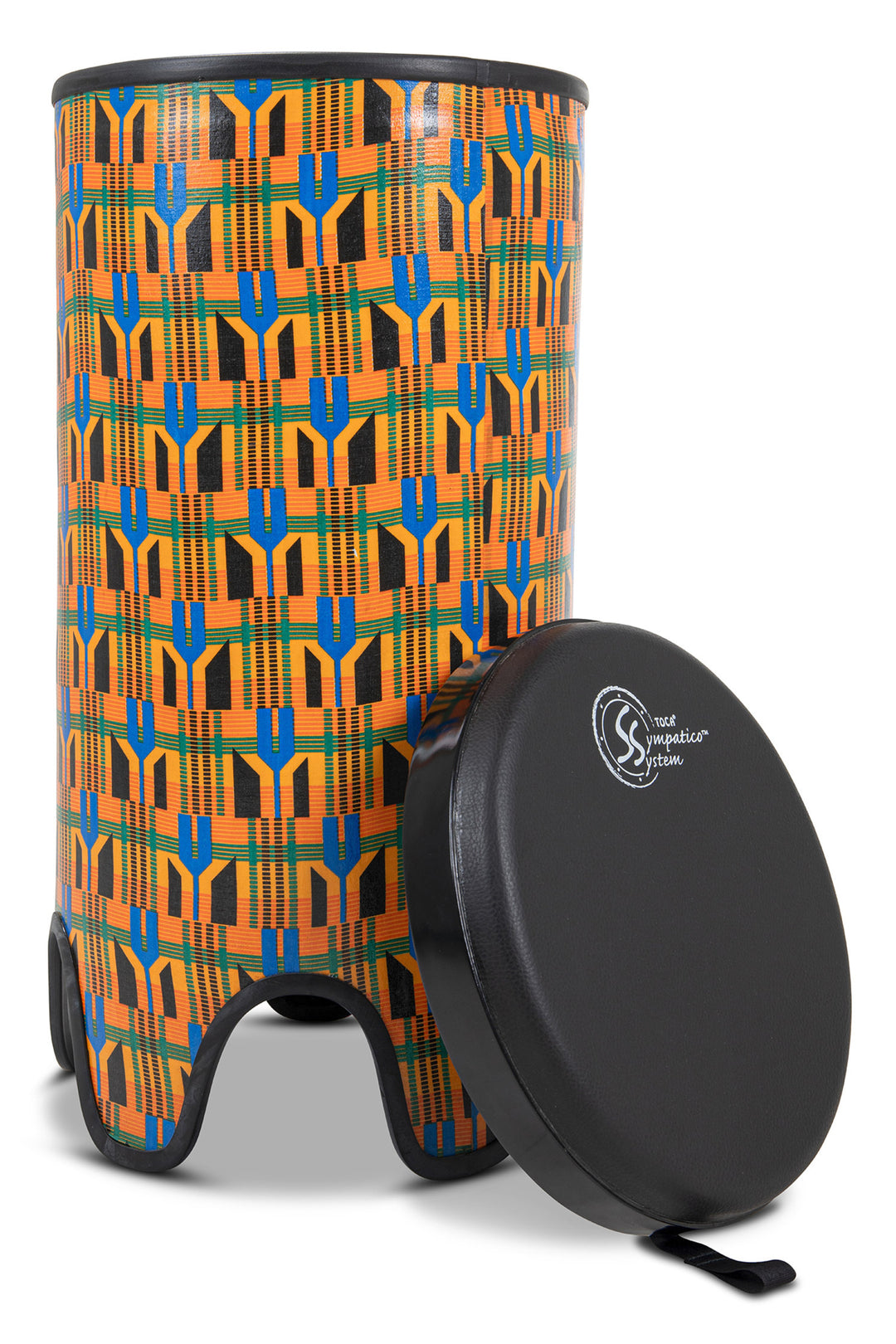Toca Tubadora Freestyle II - 12" x 24" Kente-kangas (TSSTB-12K-SLT)