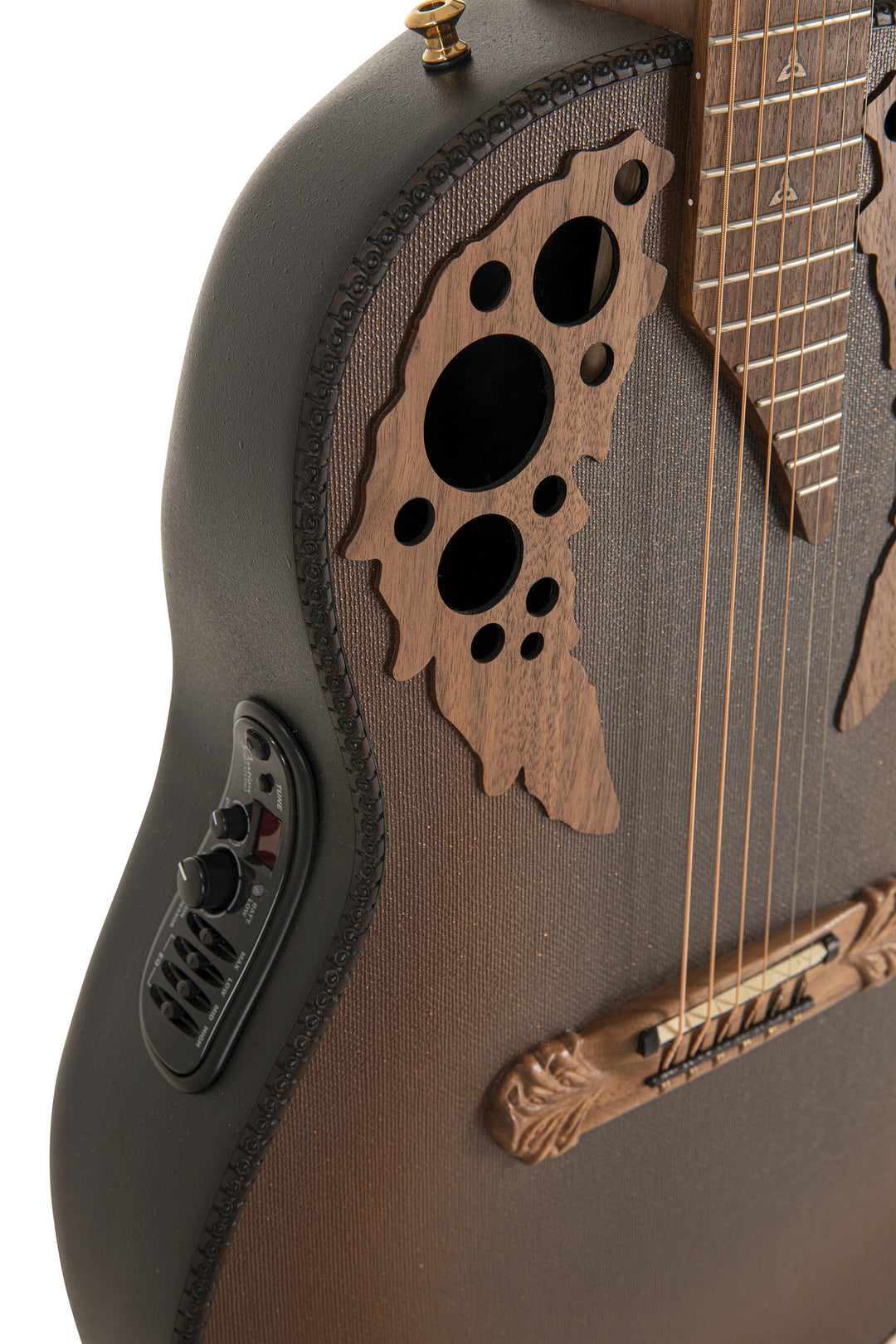 Adamas E-Akustinen Kitarat 1687GT Deep Non-Cutaway - Reverse Brown Burst (1687GT-9W-G)