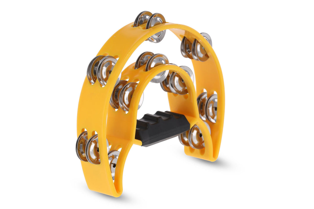 GEWA Jingle krans Half moon 20 jingles - Yellow