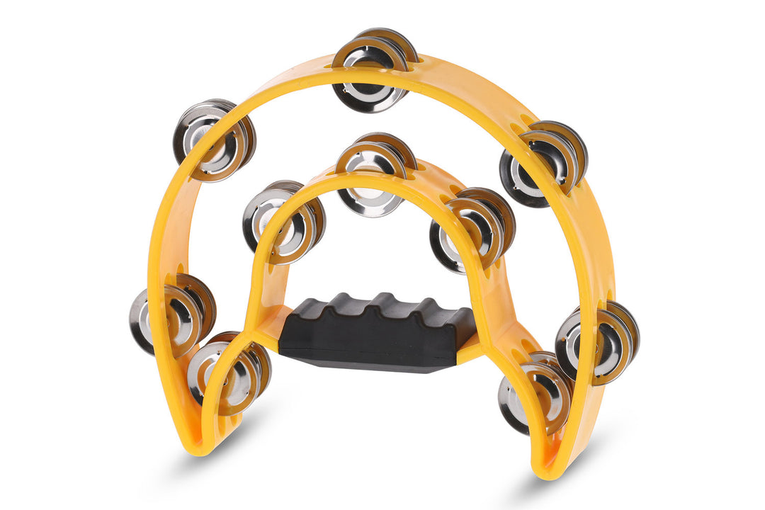 GEWA Jingle krans Half moon 20 jingles - Yellow
