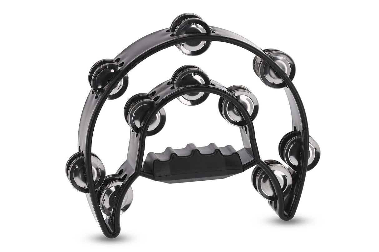 GEWA Jingle wreath Half moon 20 jingles - Black