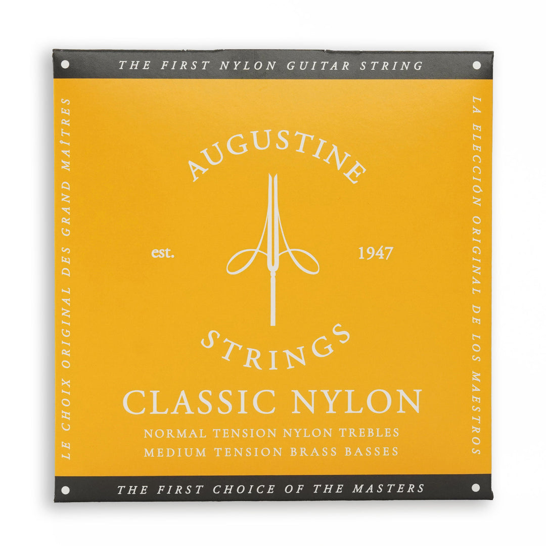 Augustine Strings klassiselle kitaralle Classic Label - Set Classic Gold (normal/medium)