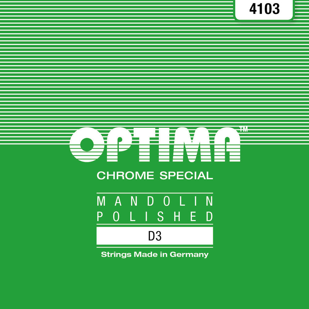 Optima 4103 mandoliinikieli D .022w, Chrome special (pari)
