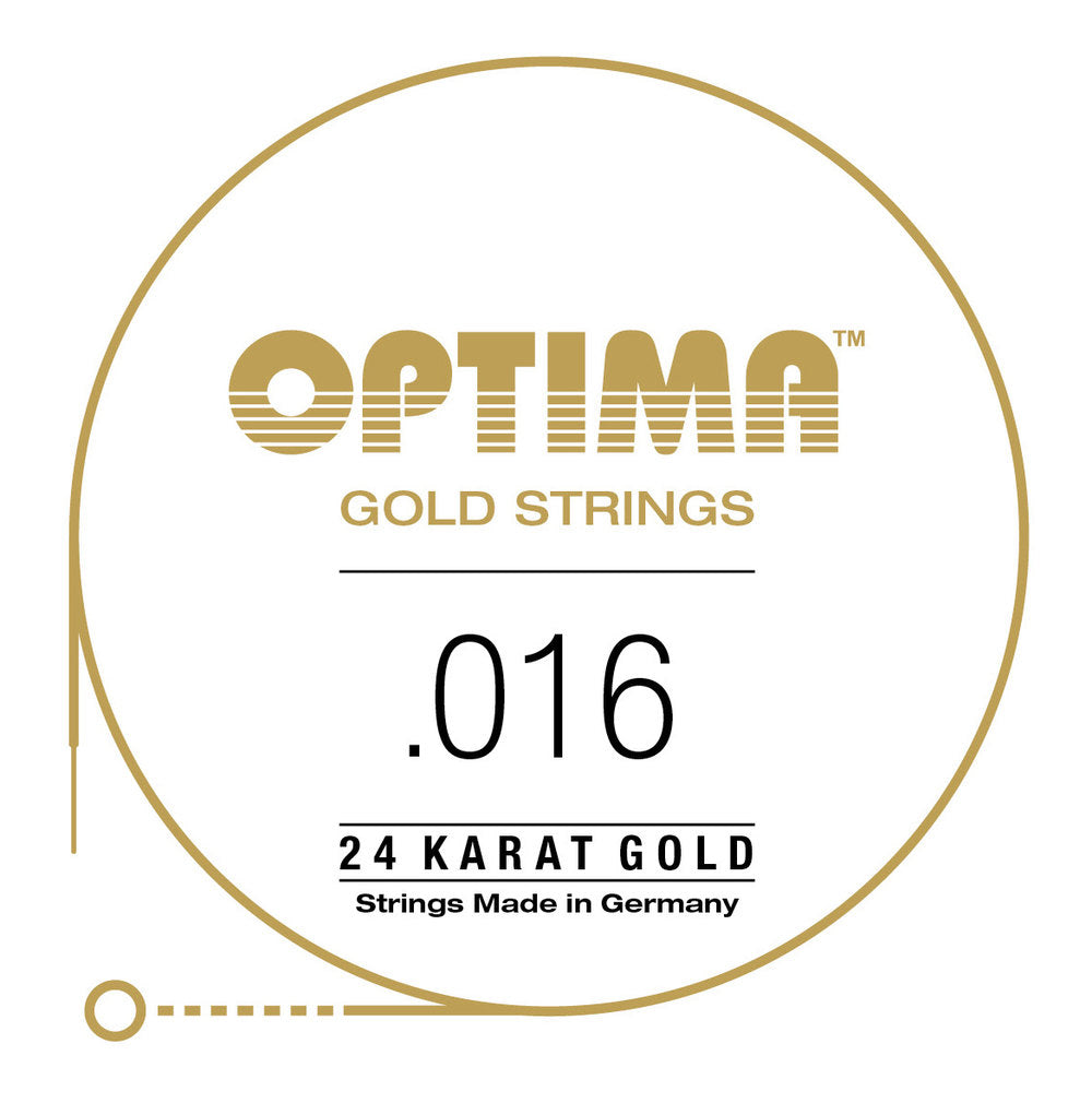Optima Gold H/B2 .016 westernguitarstreng, GPS016