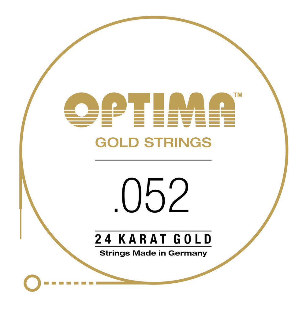 Optima Gold E6 .052w westernguitarstreng, GA052