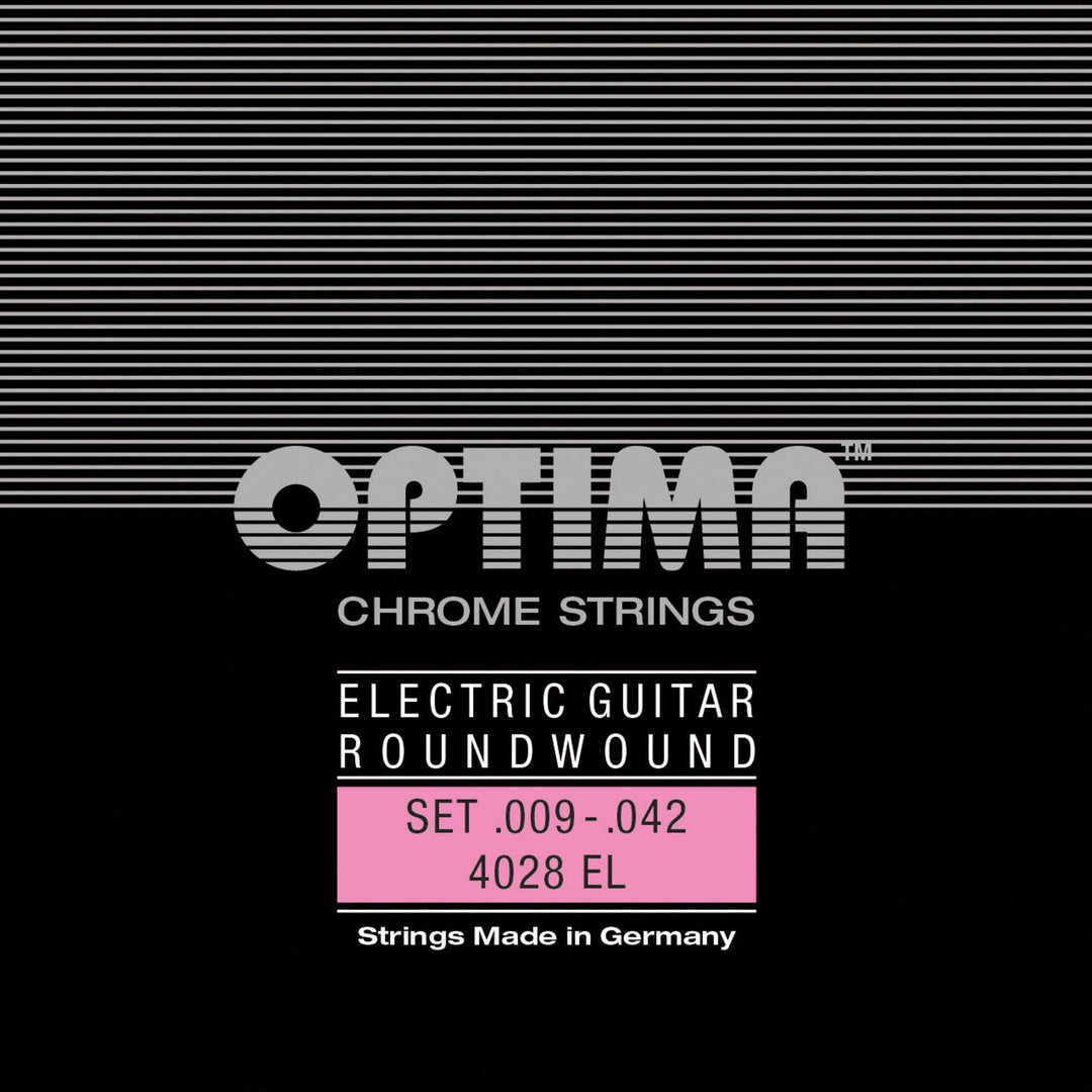 Optima Strings for E-guitar Chrome strings round wound - Set (4028EL)