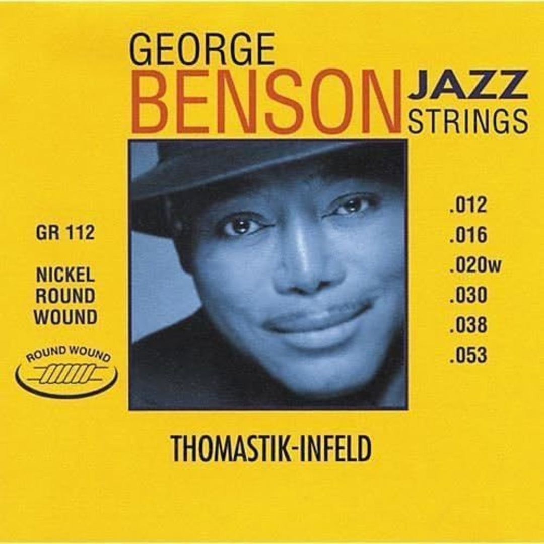 Thomastik-Infeld kielet sähkökitaralle George Benson Jazz Guitar - set pyöreäpunotut (GR112)