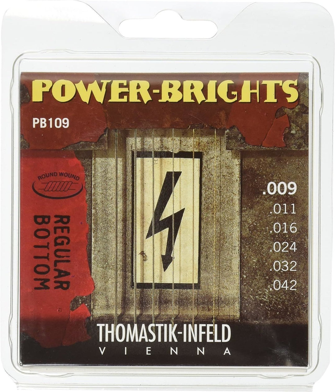Thomastik-Infeld Kielet sähkökitaralle Power Brights Series - Set 009 (PB109)