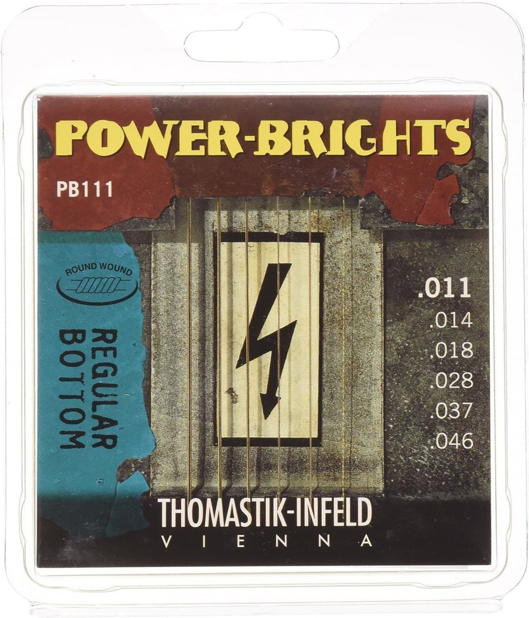 Thomastik-Infeld Kielet sähkökitaraan Power Brights Series - Set 011 (PB111)