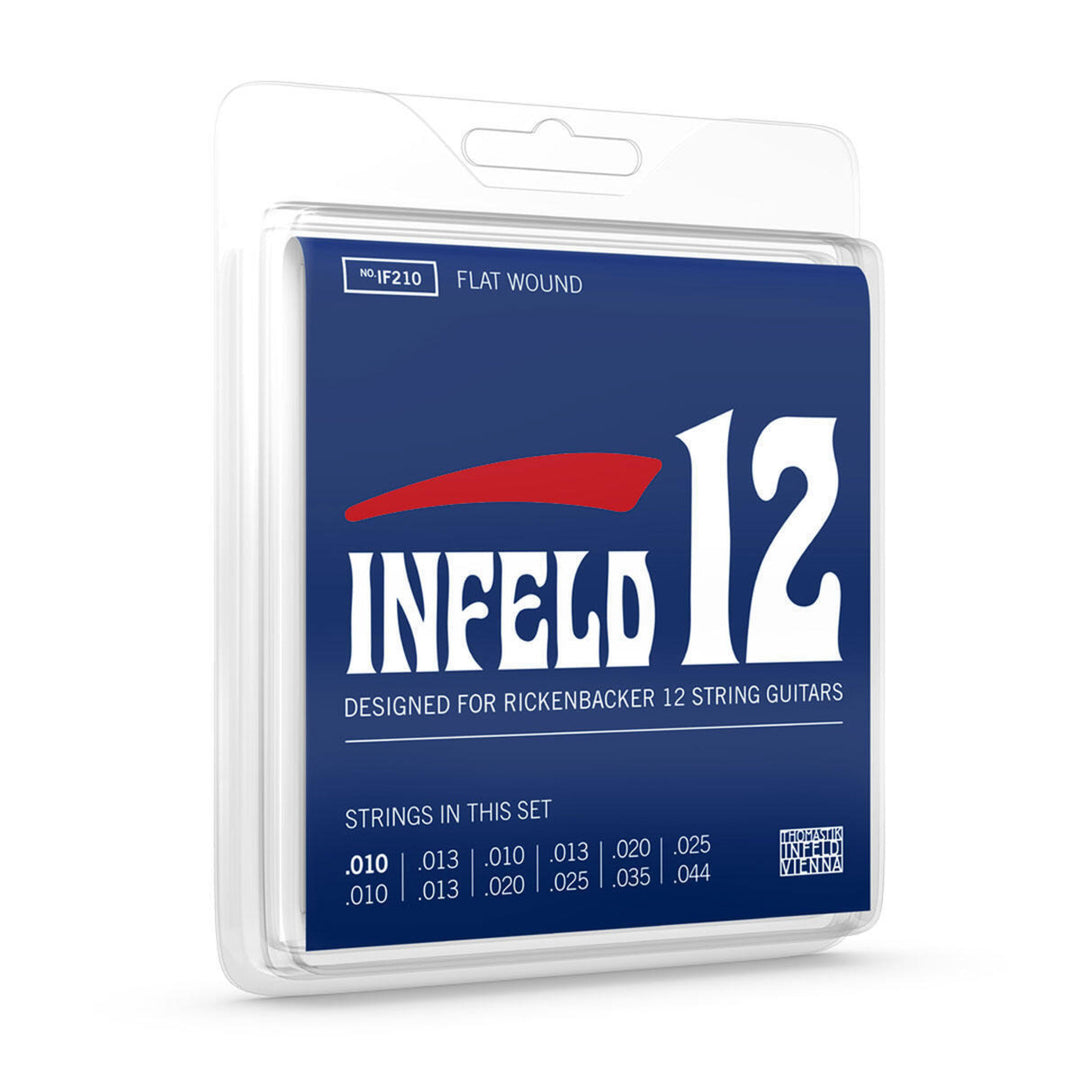 Thomastik-Infeld -kielet sähkökitaralle - 12-kielinen flatwound (IF210)