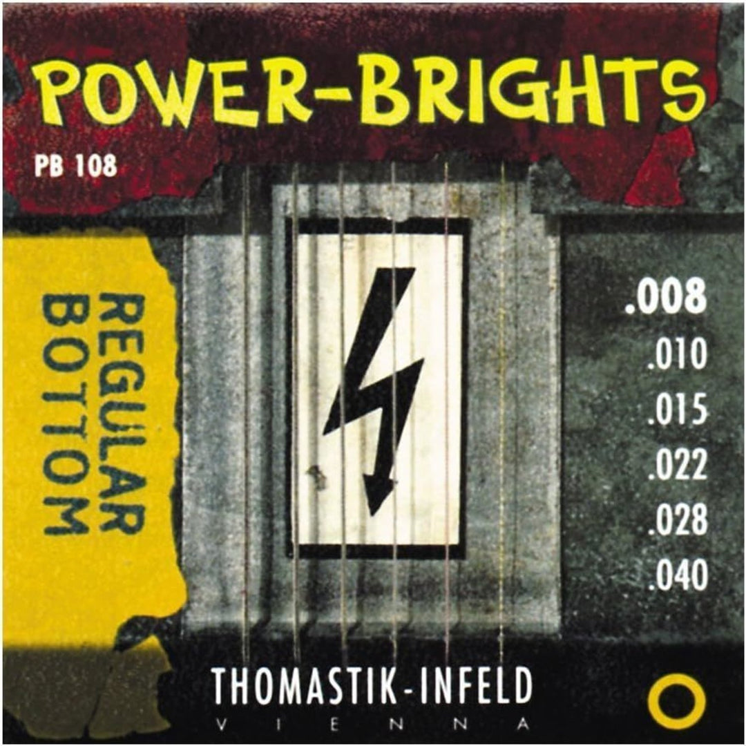 Thomastik-Infeld Kielet sähkökitaralle Power Brights Series - Set 008 (PB108)