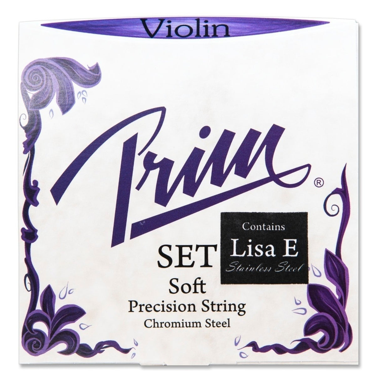 Prim Violin strings Stainless Steel - Set with Lisa E (Soft)