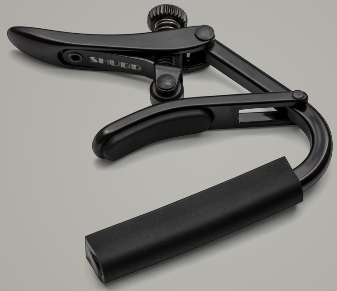 Shubb Capo Standard Capo - Acoustic/Western musta (C1k)