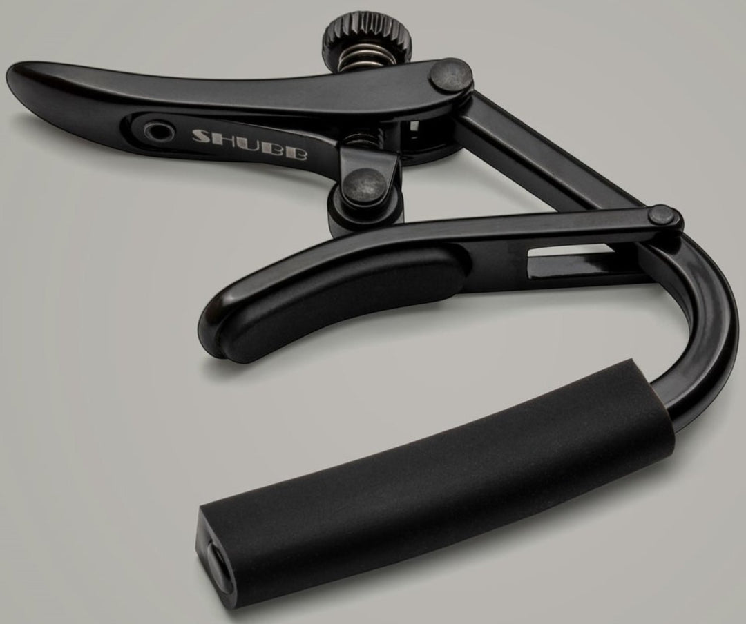 Shubb Capo Standard Capo - E-Kitarat, 7.25" Radius, black (C4k)