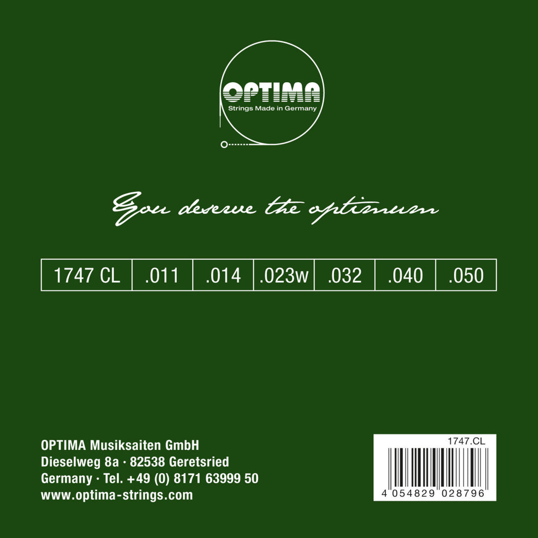 Optima Jouset Akustinen kitara Gold strings - Set (1747CL)