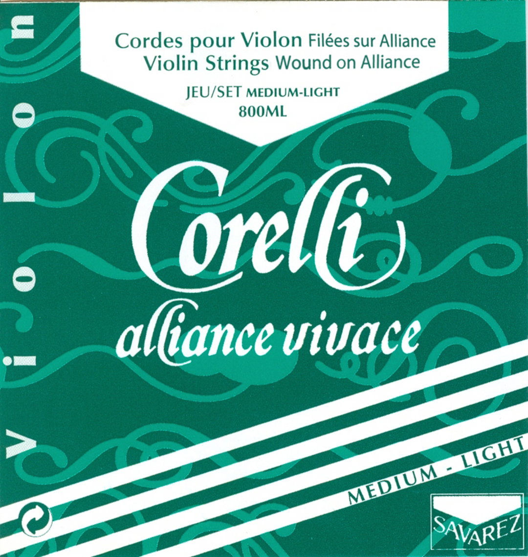 Corelli Viulut strings Alliance Vivace - Medium-light 800ML