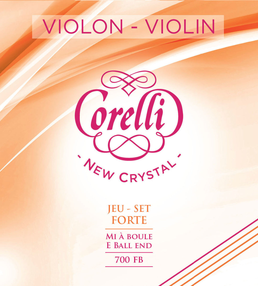 Corelli Viulunkielet New Crystal - Forte (700FB)