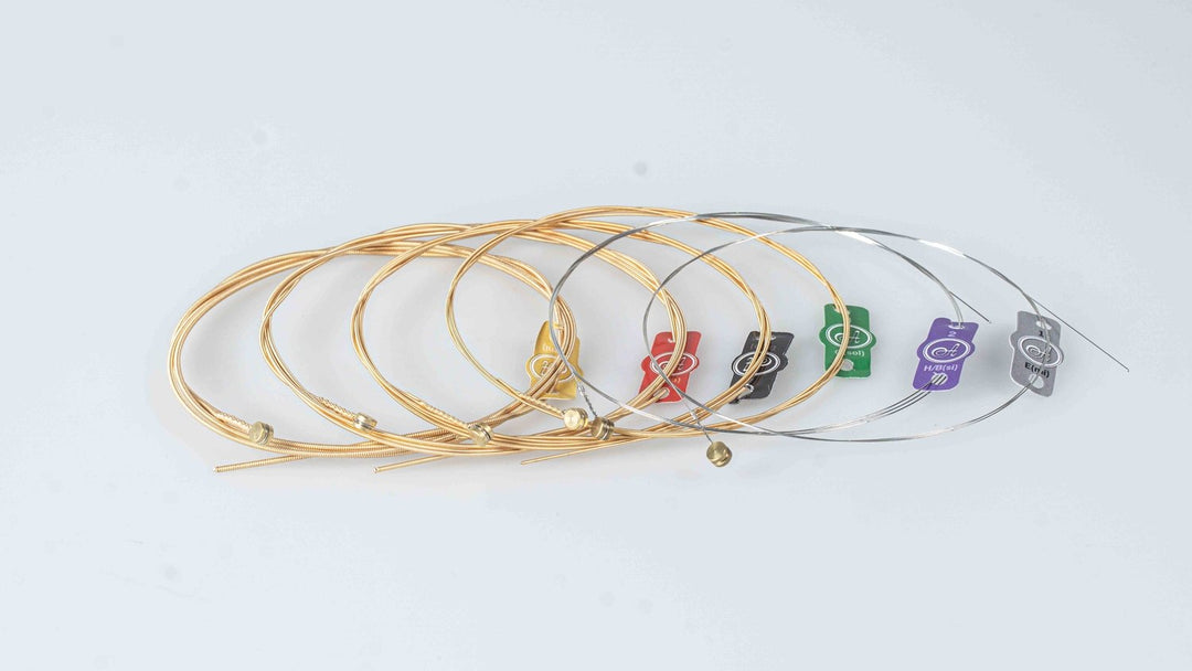 Adamas Strings for Acoustic kitarat Adamas Phosphor Bronze Historic Reissue - Set of 3 Super-Light .011 (1749-3)
