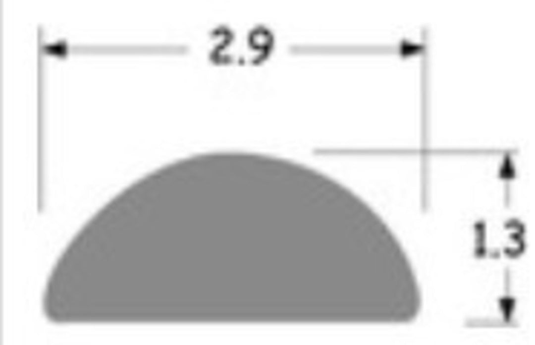 Partsland Fretwire Nickel silver - b:2.9 x a:3.0 mm (LP Kitarat)