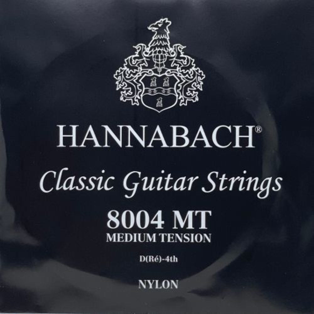 Hannabach 800 D4 bassostring klassiselle kitarat, medium tension