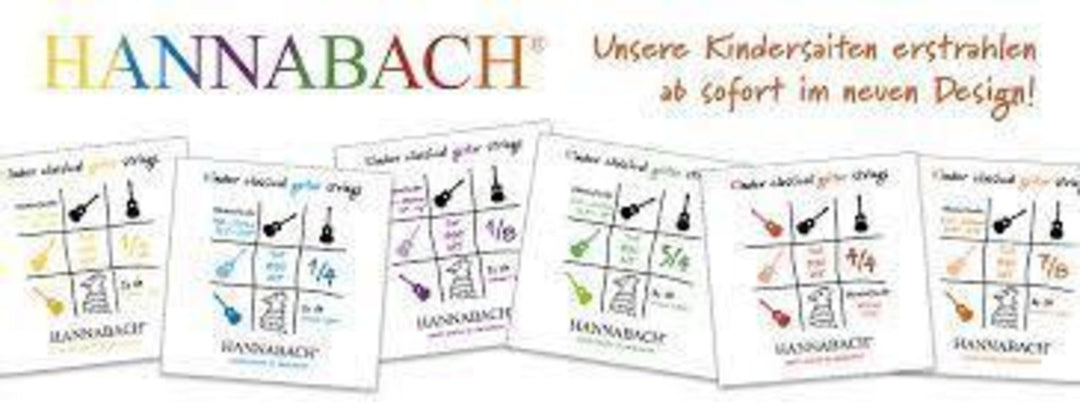 Hannabach Strenge til klassisk guitar Serie 890 1/8 guitar for children Duel: 44-48 cm - Sæt af 2 G-Strings (890MT 1/8)