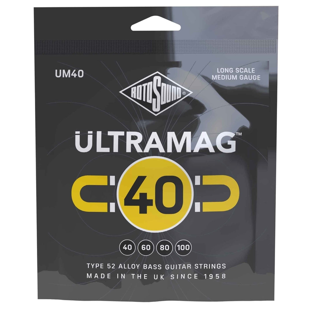 Rotosound E-Bass -kielet Ultramag - Setti 4-kielinen Medium 40-100 (UM40)