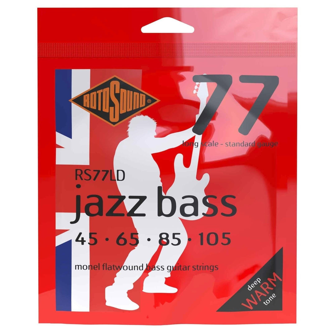Rotosound Jazz Bass -kielet Jazz Bass 77 - Set 4-string Flatwound Standard 45-105 (RS77LD)