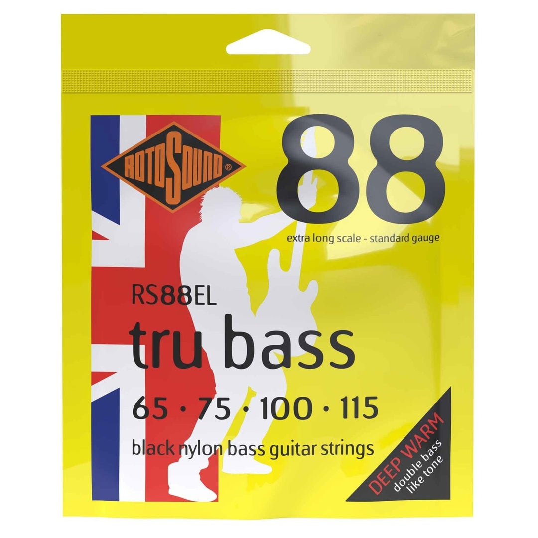 Rotosound E-Bass Strings Tru Bass 88 - 4-kielinen setti Extra Long // Extra long -mittakaava (33.5"/850mm–36"/915mm) (RS88EL)