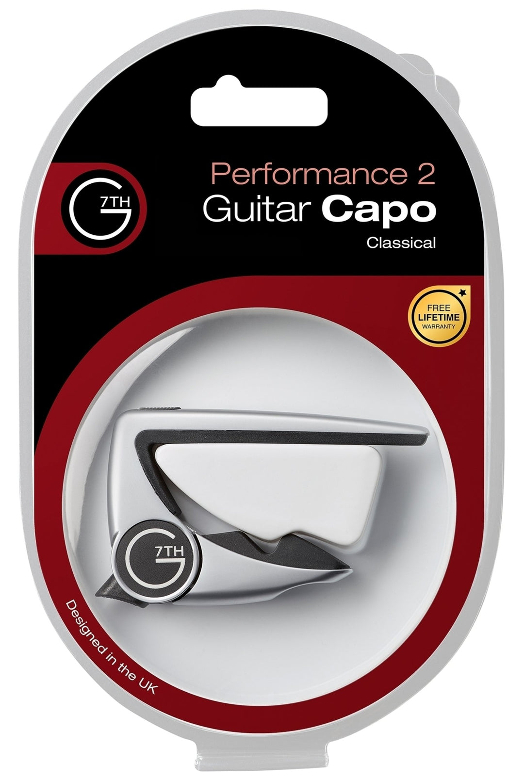G7th Capo Performance - Classic Kitarat, silver (C53013)