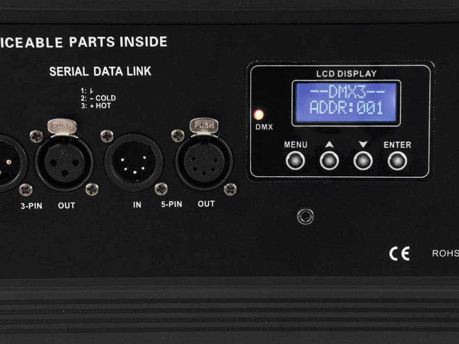 Eurolite MegaStrobe DMX:llä (3000W)