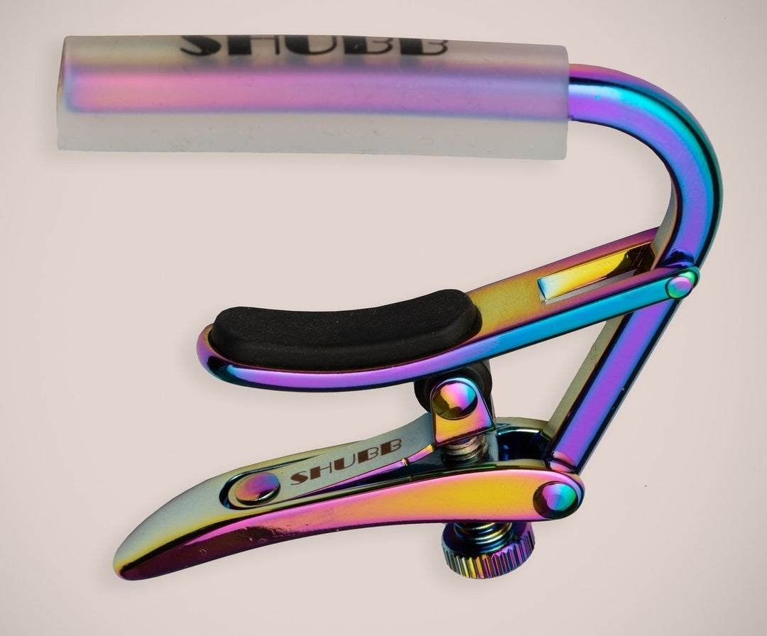 Shubb Capo Standard Capo – Acoustic paua pearl (C1P)