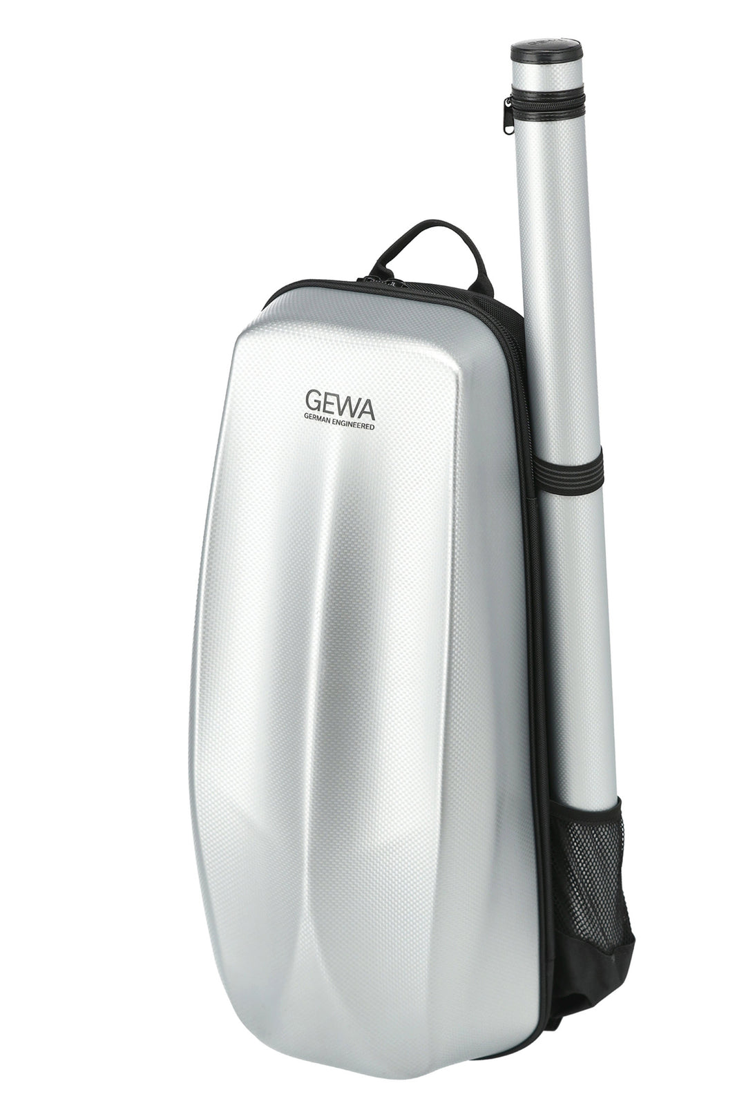 GEWA Rucksack for viulukotelo Space Bag - Silver 4/4 - 3/4 (33 x 67 (jousikotelon kanssa 79 ) x 19 cm)