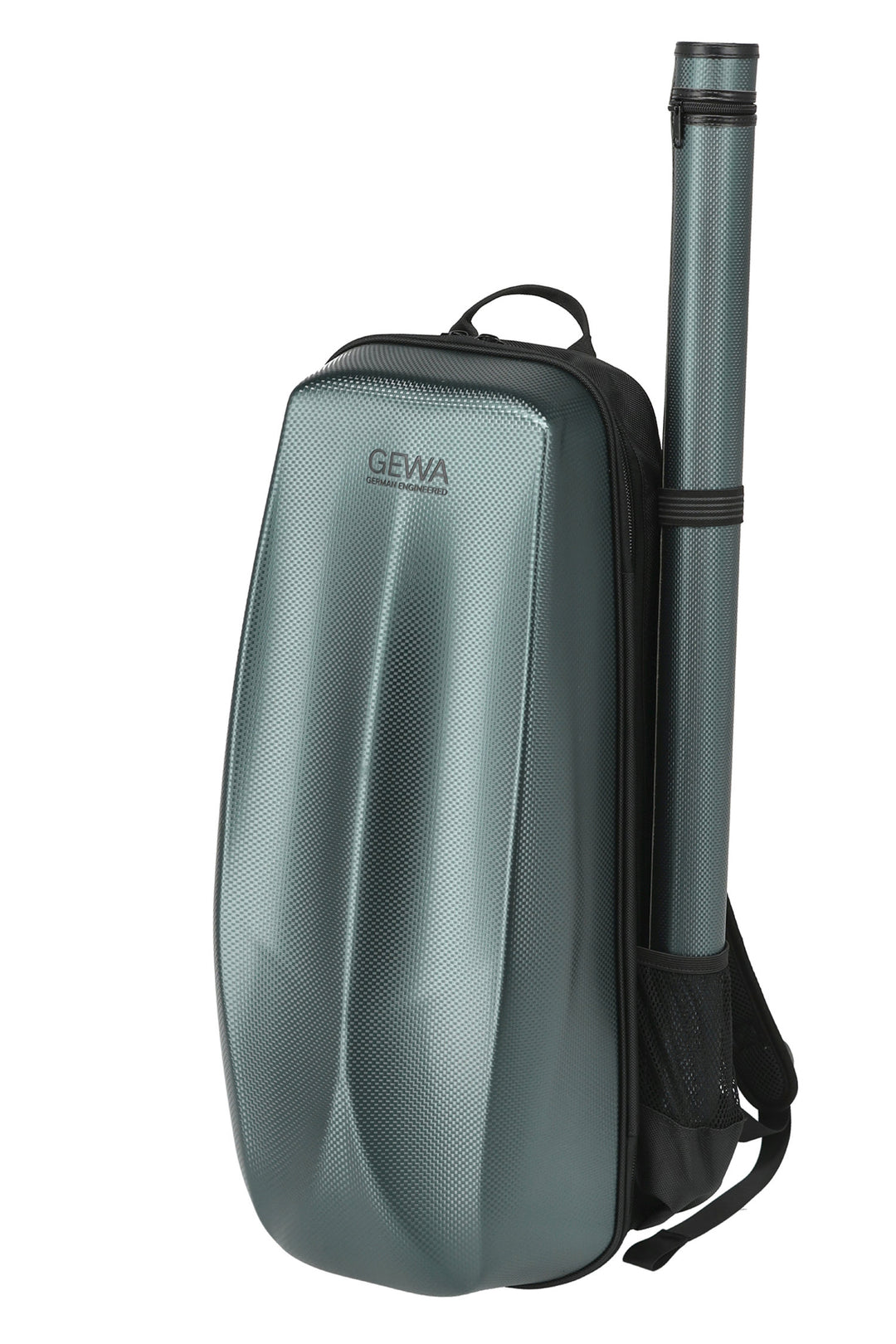 GEWA Rucksack for viulukotelo Space Bag - Green 4/4 - 3/4 (33 x 67 (jousikotelon kanssa 79 ) x 19 cm)