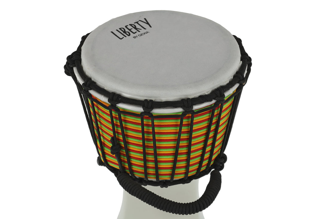 GEWA Djembé Liberty Series köysiviritys - 7" White