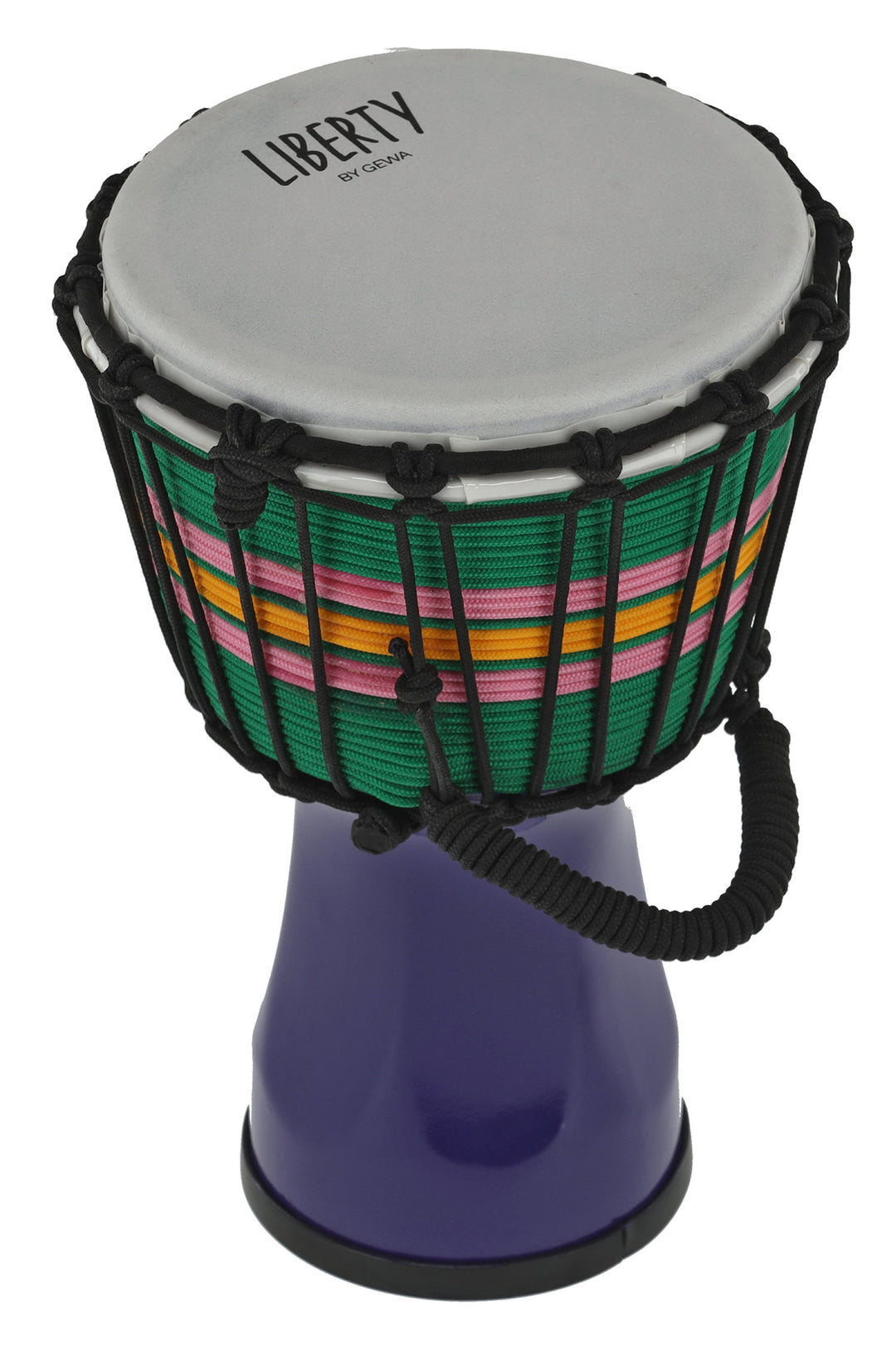 GEWA Djembé Liberty Series -köysiviritteinen – 7" violetti