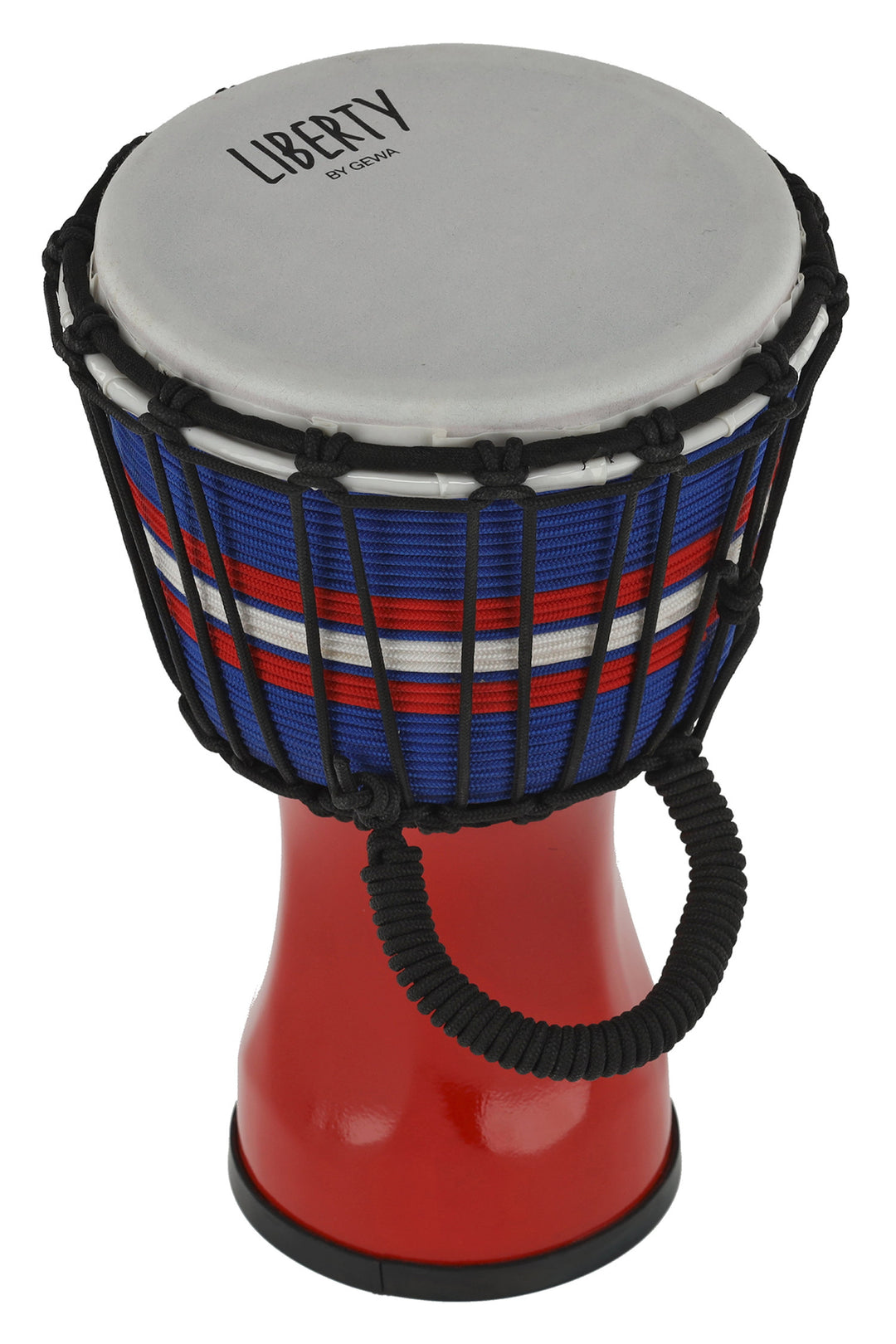 GEWA Djembé Liberty Series Köysi viritetty - 7" Red
