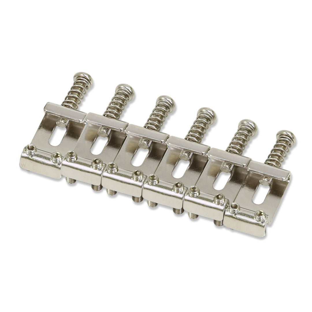 Partsland Saddles Stratocaster models - 11 mm leveät, nikkeli