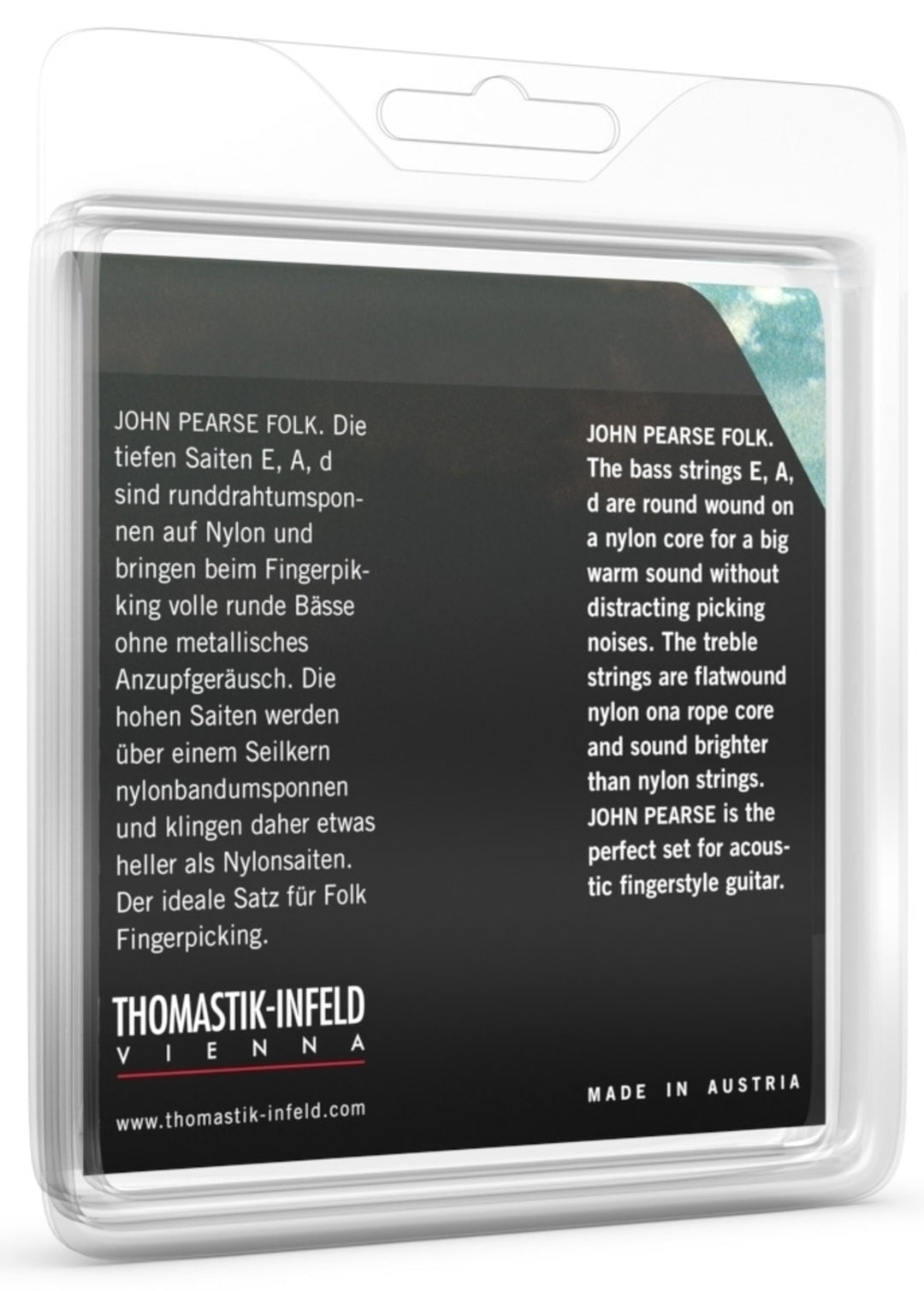 Thomastik-Infeld -kielet klassiselle kitaralle John Pearse Folk Series Light - Set (PJ116)