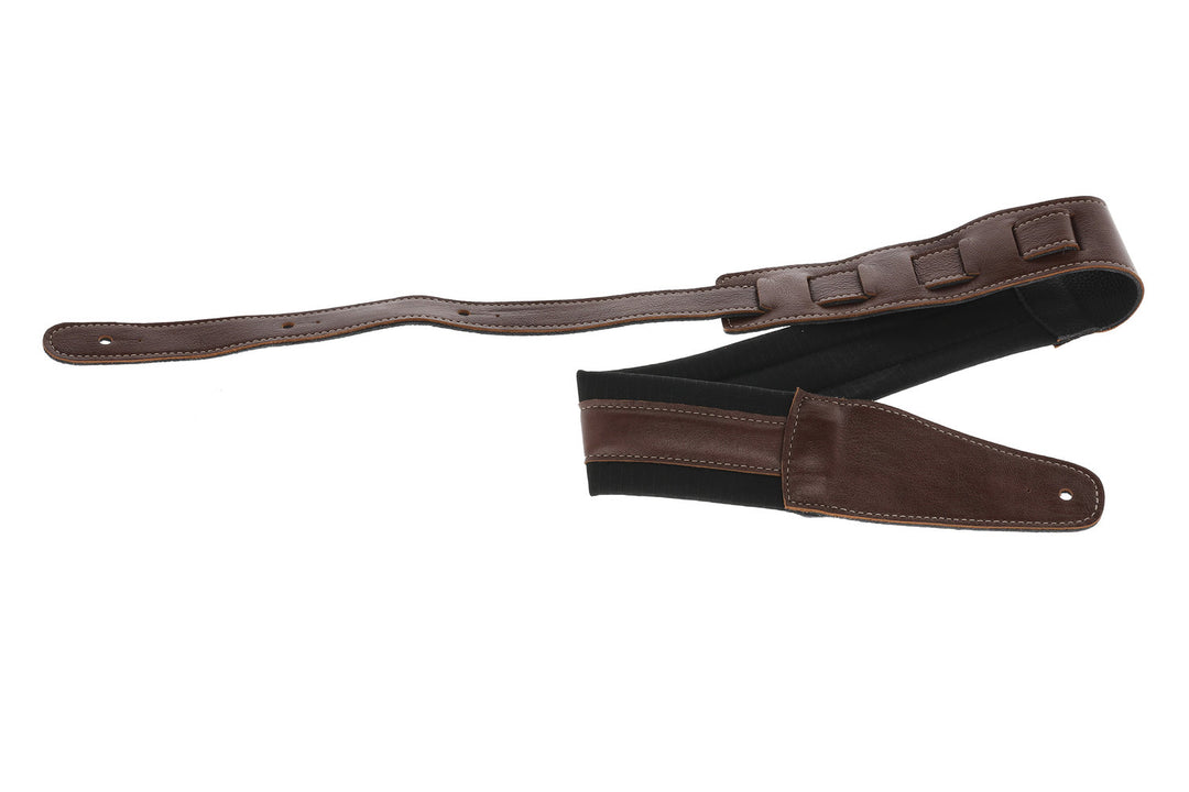 GEWA Kitarat Hihnat Regular 65 Padded - chocolate
