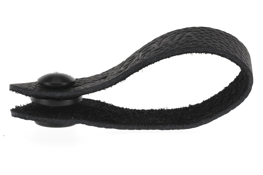 GEWA Tie Strap -lenkki kitarahihnaan, nahkaa, musta